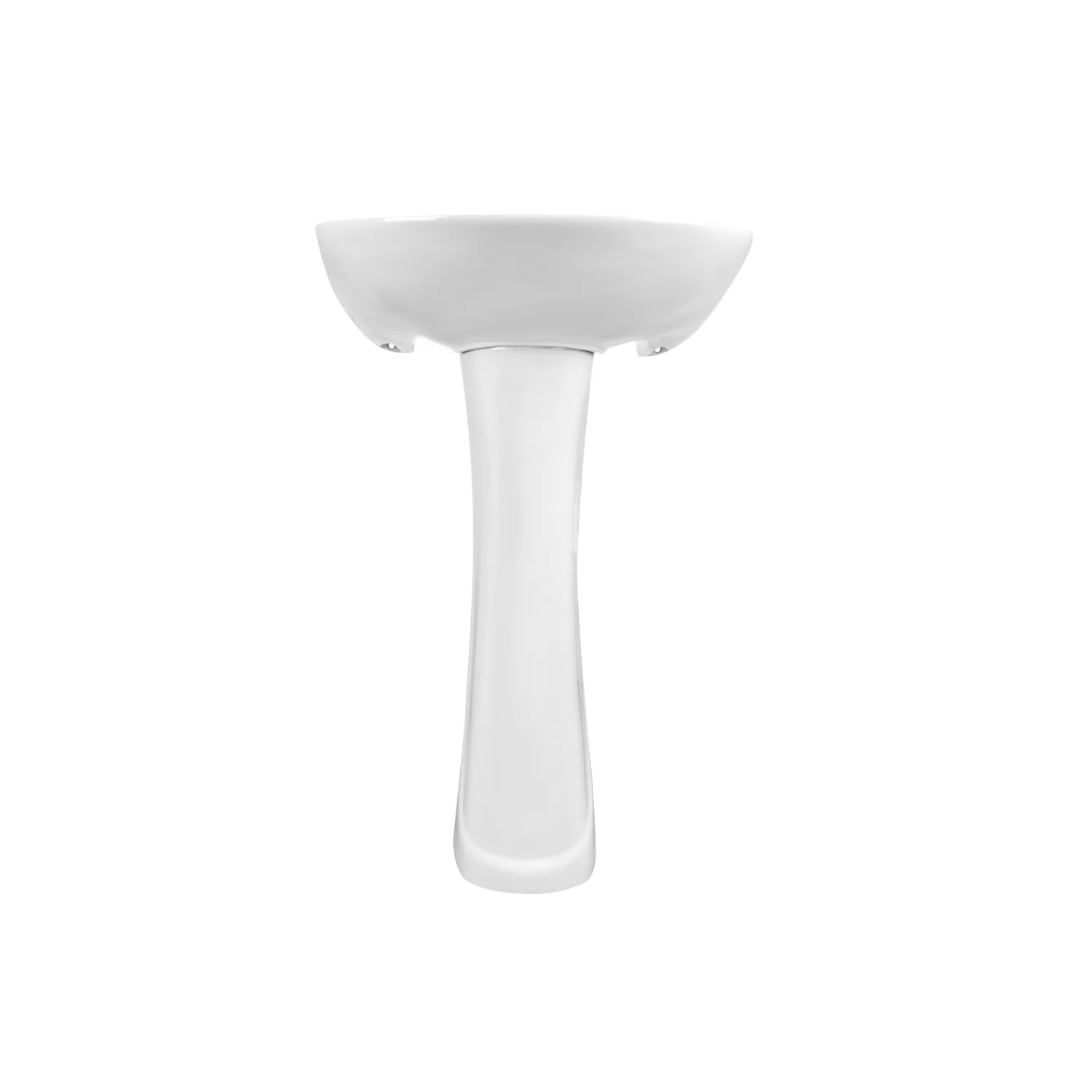 DeerValley DV-1P525 20" X 17" U-Shape Pedestal Bathroom Sink, Overflow Hole With Multiple Types - Image 20