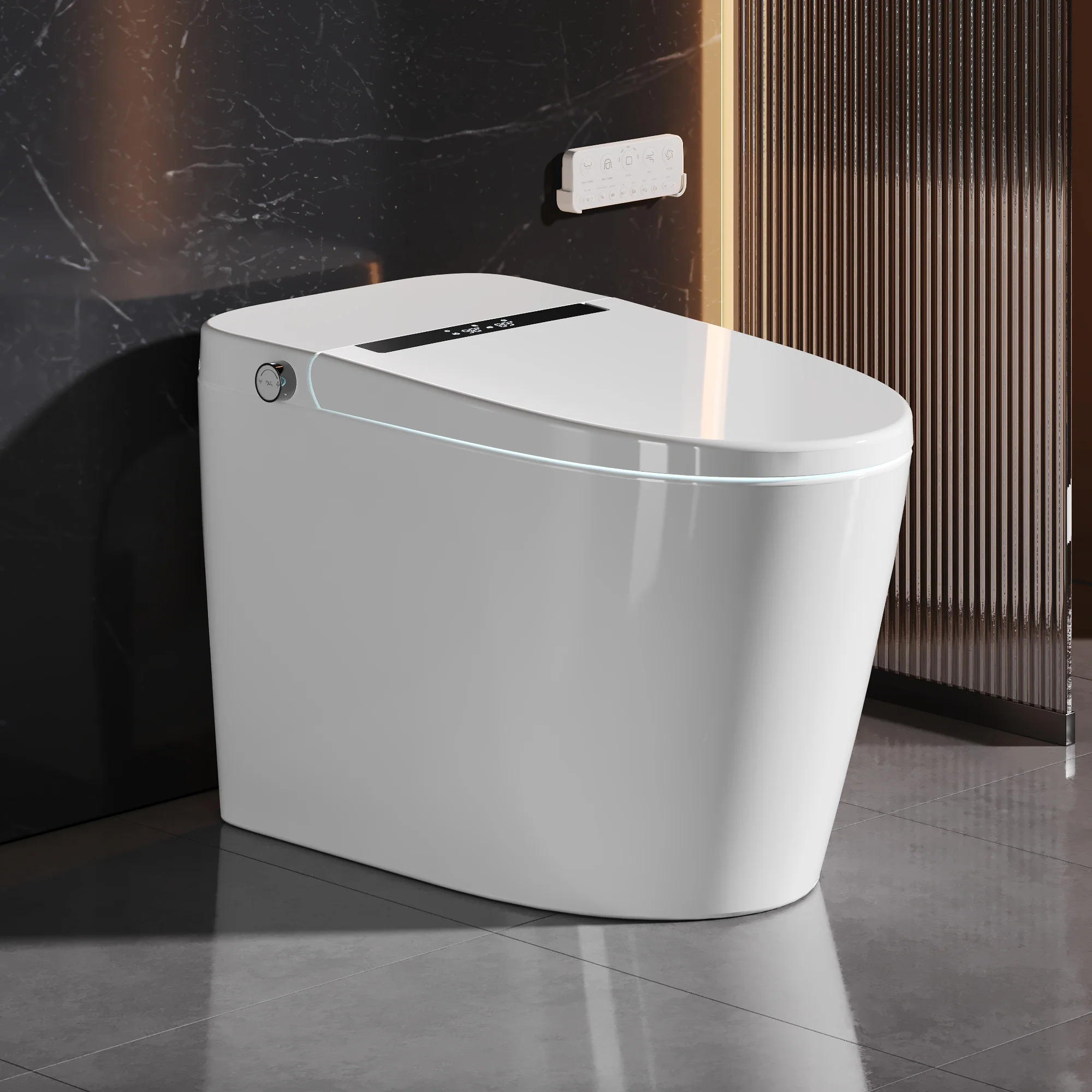 DeerValley DV-1S0159-V3 Smart Bidet Toilet with Micro-Bubble Wash, LED Display - Image 3