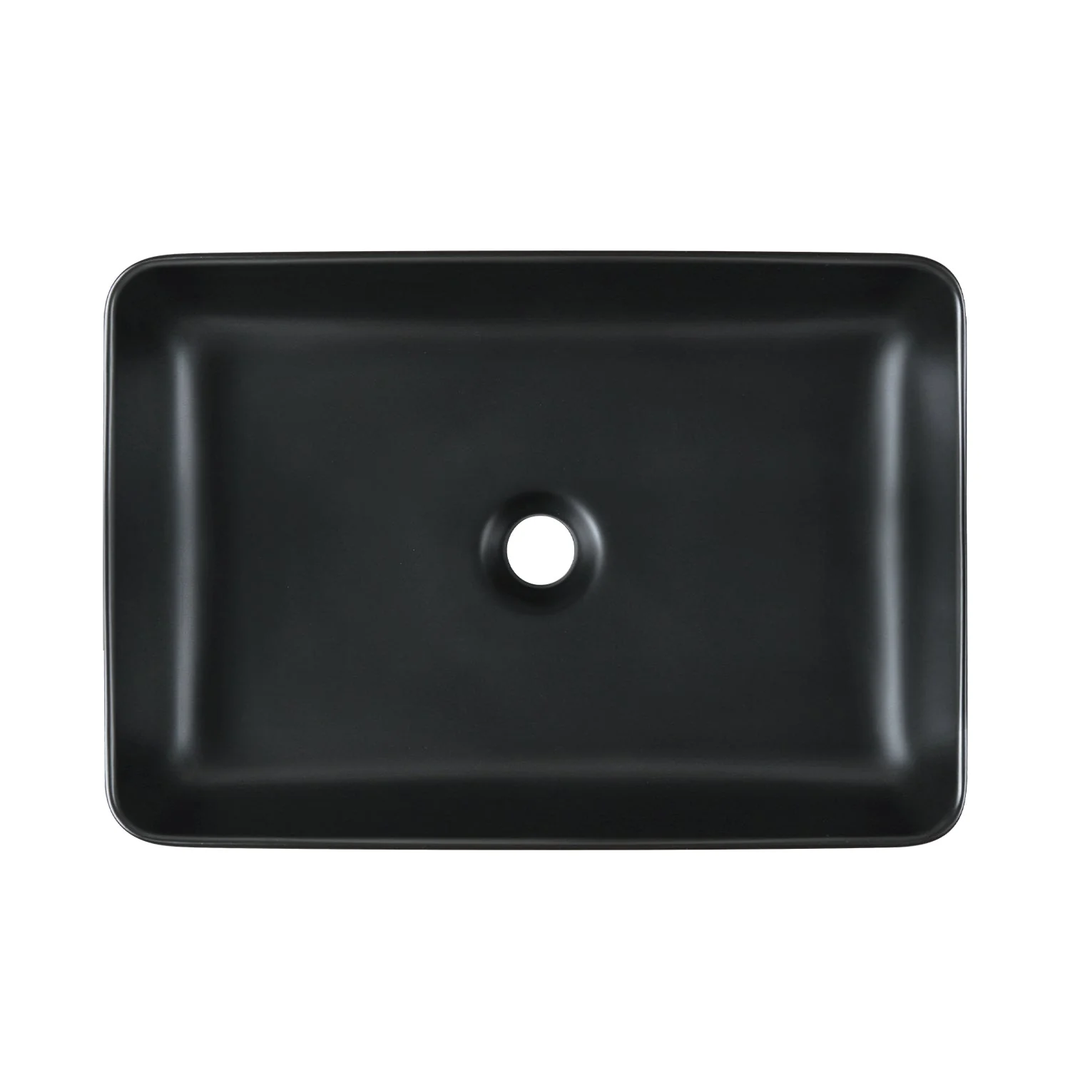 DeerValley DV-1V032 Rectangular Vessel Sinks Modern Minimalist Durable Ceramic - Image 8