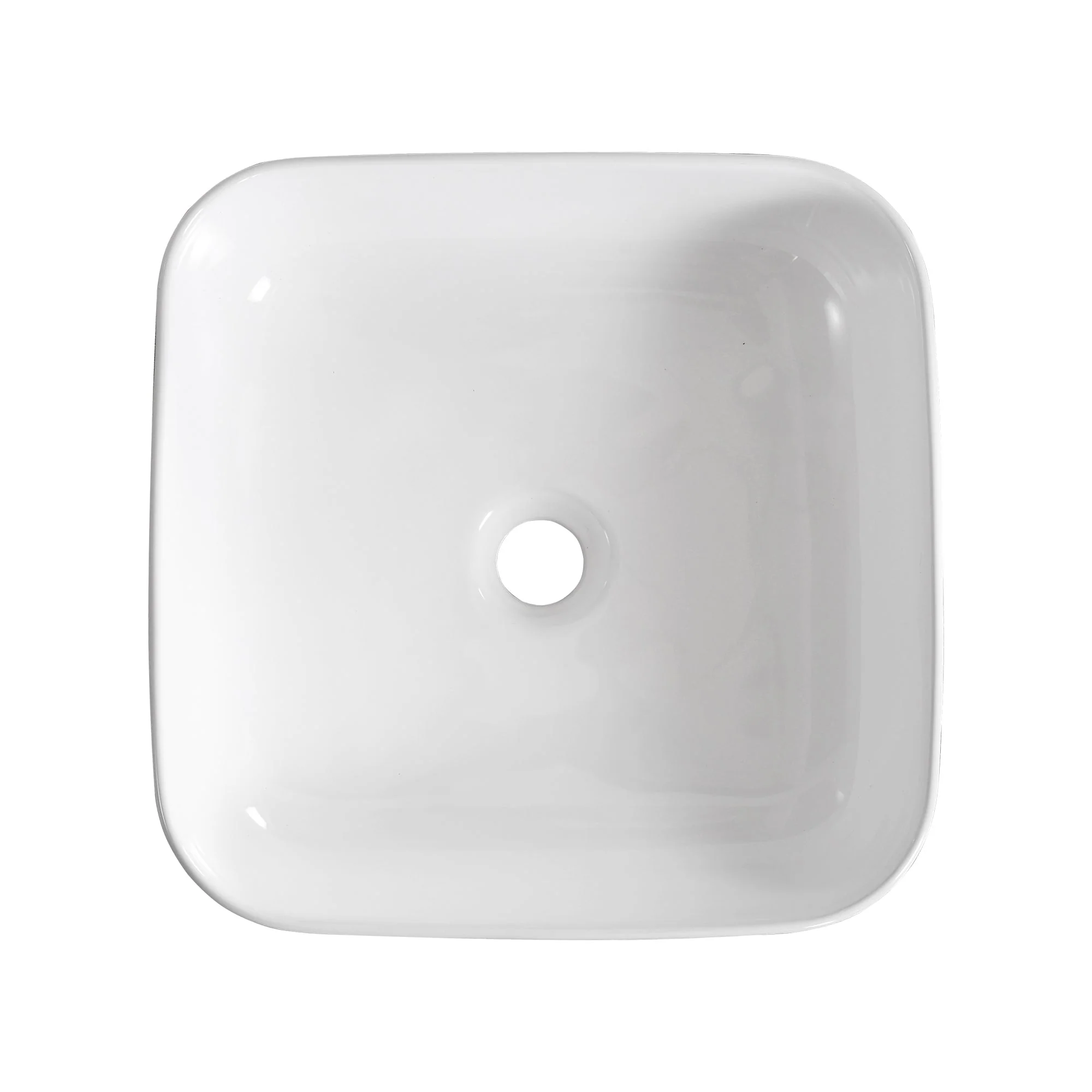 ACE 15.16" Square Vessel Bathroom Sink, Without Overflow With Multiple Colors - Image 21
