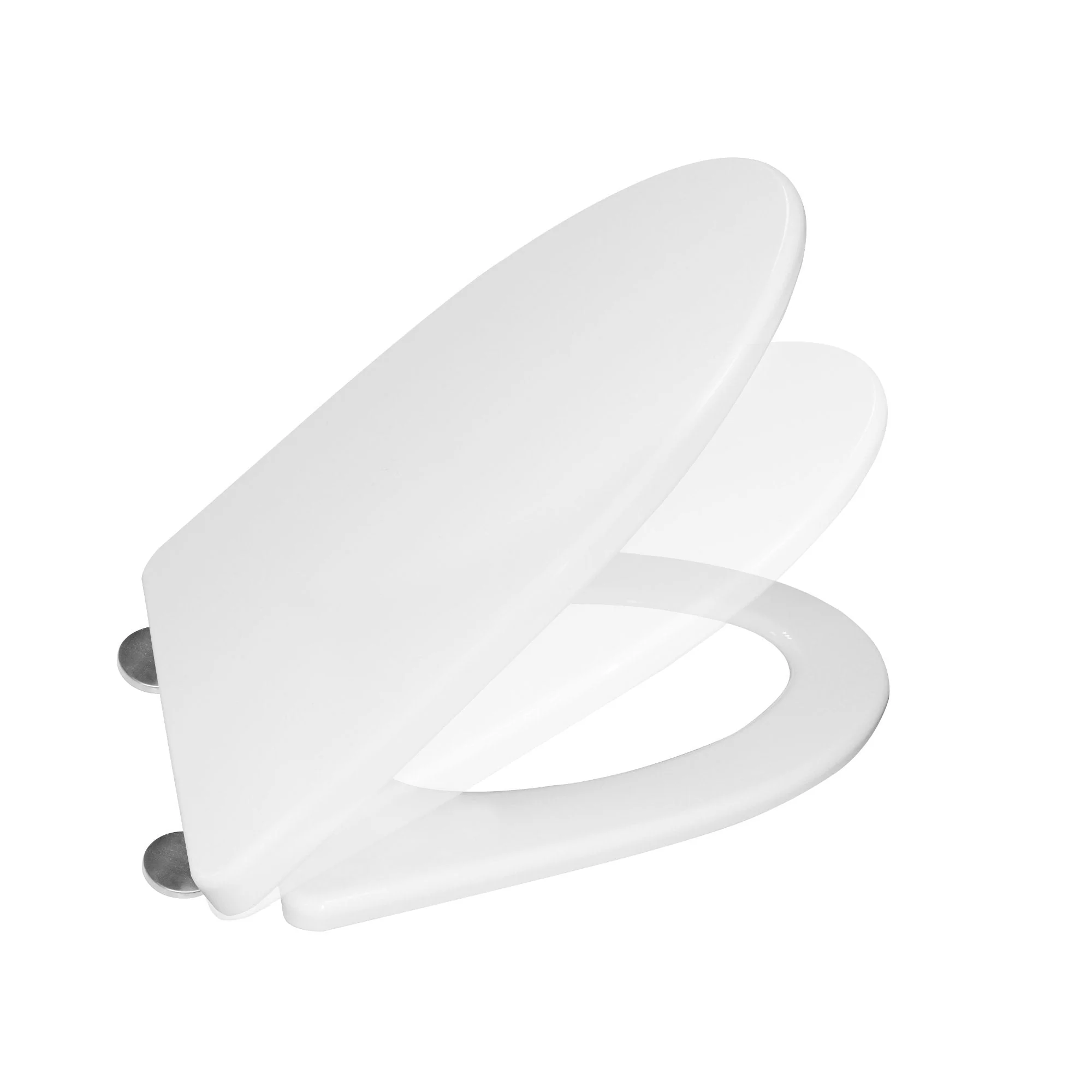 DeerValley DV-F626S11 Quick-Release Quiet-Close Plastic Elongated Polypropylene Toilet Seat (Fit with DV-1F52626/DV-1F52676/DV-1F52677) - Image 9