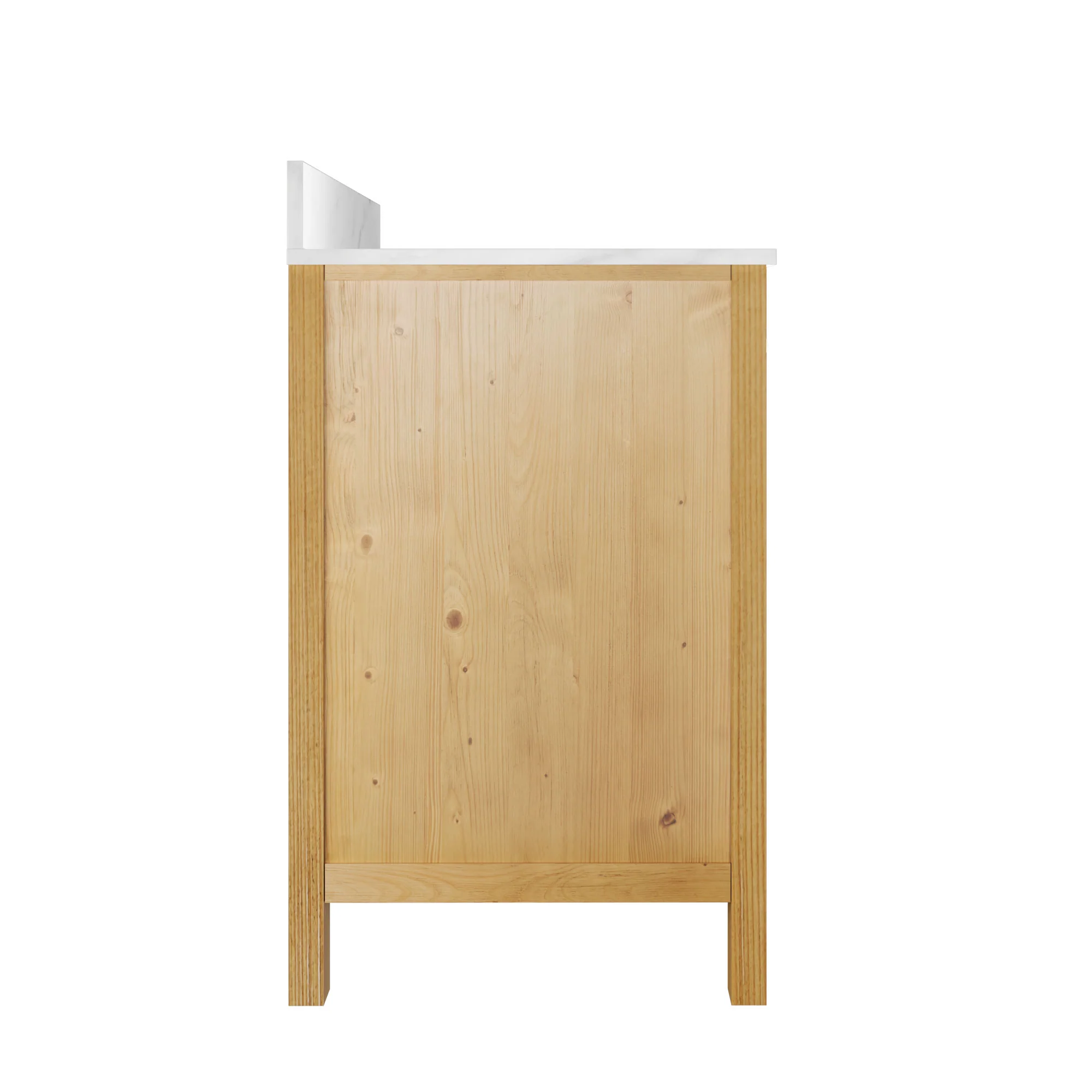 DeerValley DV-1BV0451NW/VG 42" Fully Assembled Single Bathroom Vanity with Artificial Marble Top, Natural Wood - Image 10