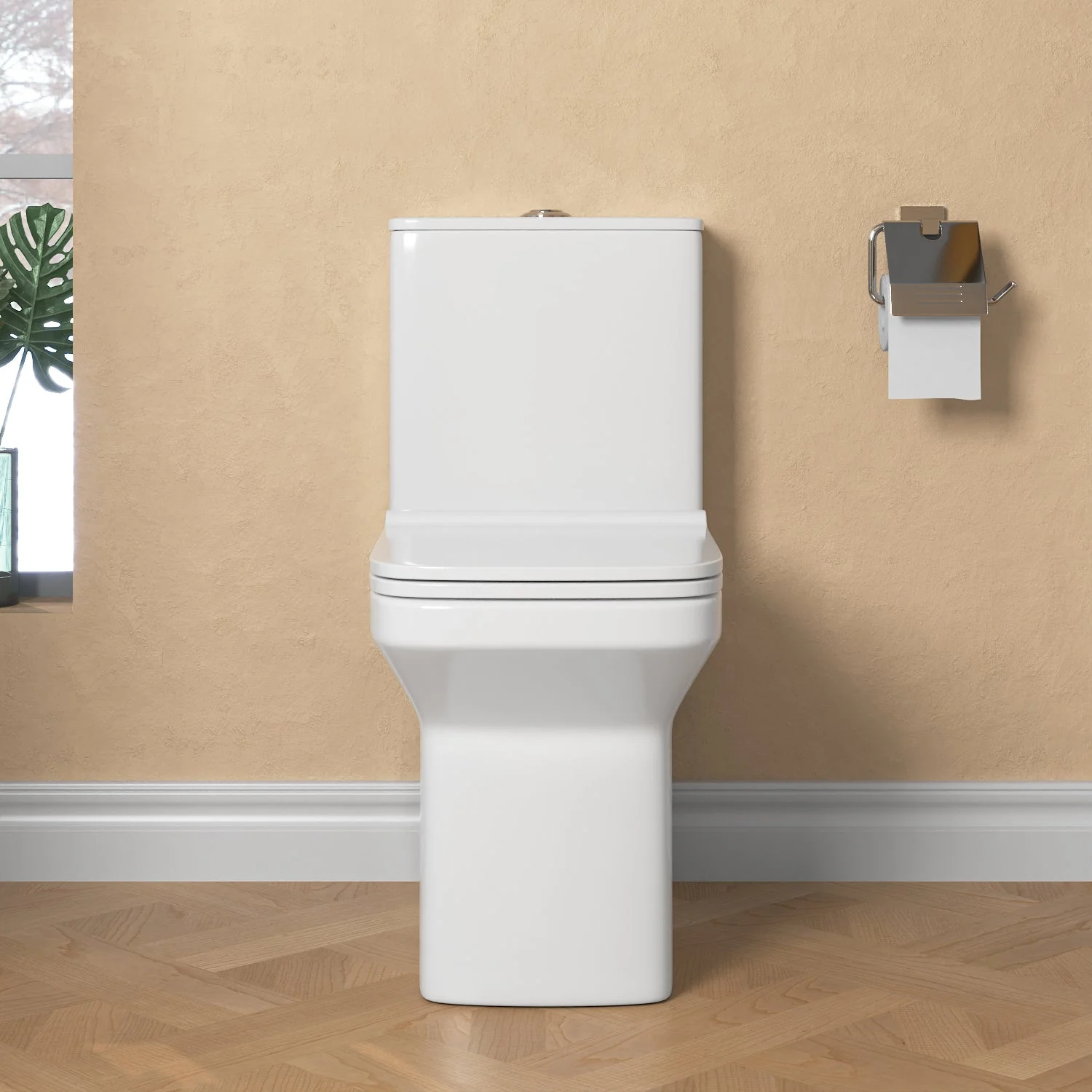 ACE One-Piece Square Toilet, 12" Rough-in Dual-Flush - Image 11