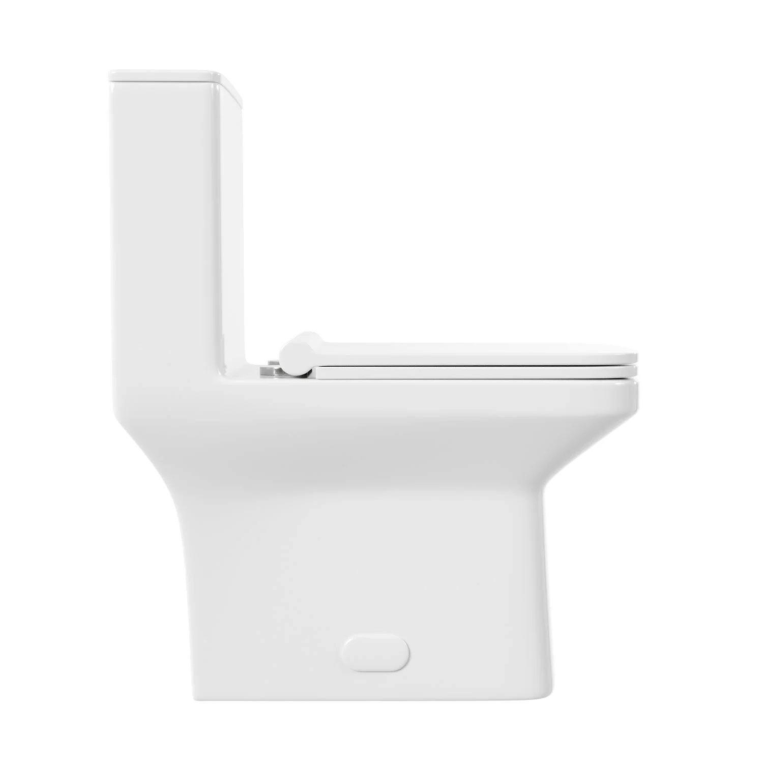 ACE One-Piece Square Toilet, 12" Rough-in Dual-Flush - Image 6